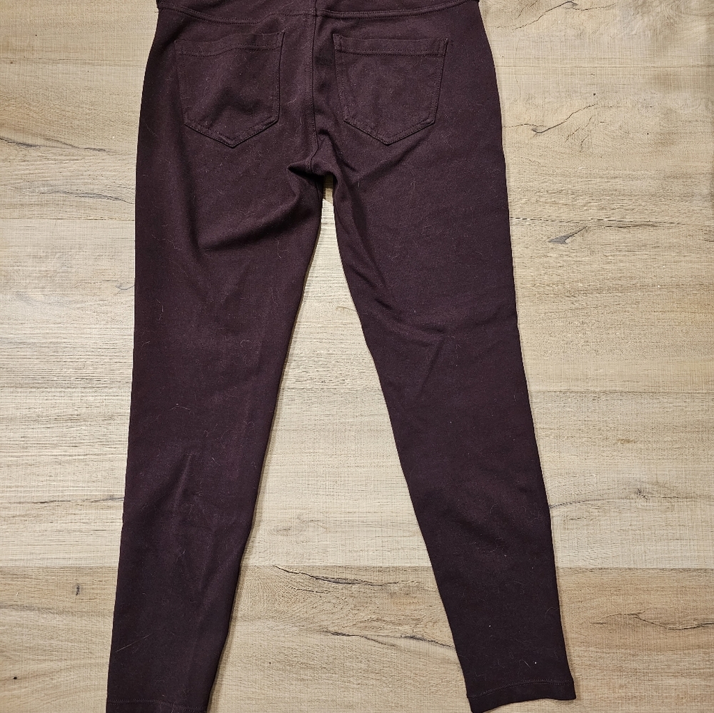 Burgundy women pants
